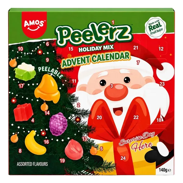 Amos Peelerz-snoepmix-adventskalender